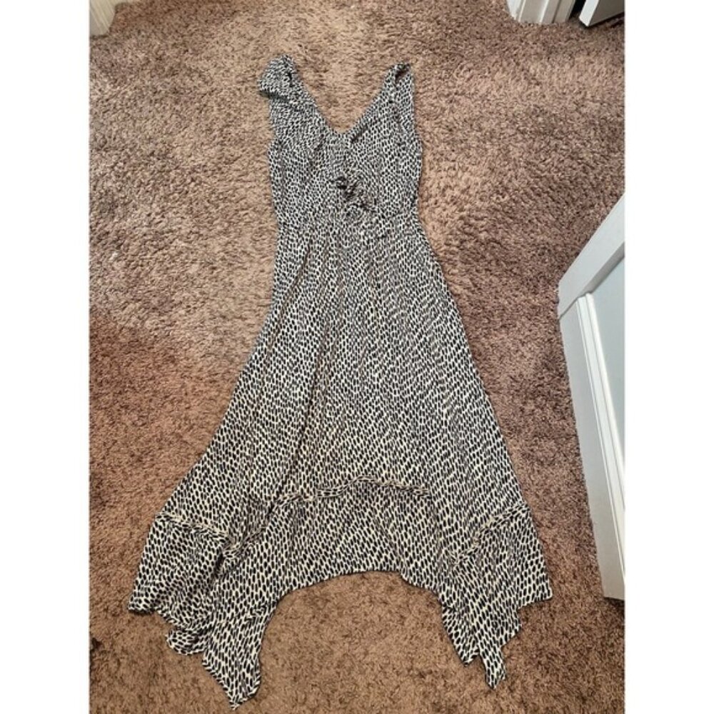 Maxi Dress Black & White Size XS